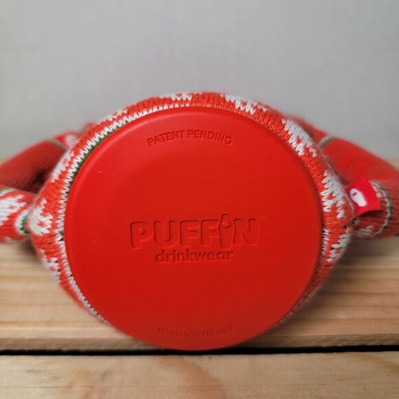 Puffin Sweater Insulated Can Koozie - Small - Picture 5 of 5